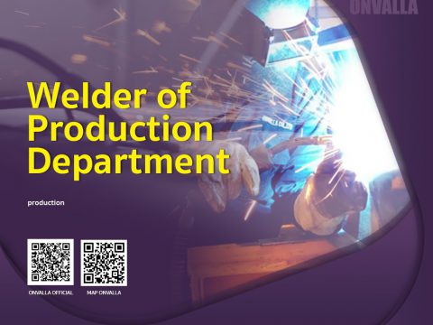 Welder of production department